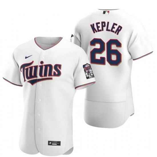 Men Minnesota Twins #26 Max Kepler White Flex Base Stitched Jerse->minnesota twins->MLB Jersey