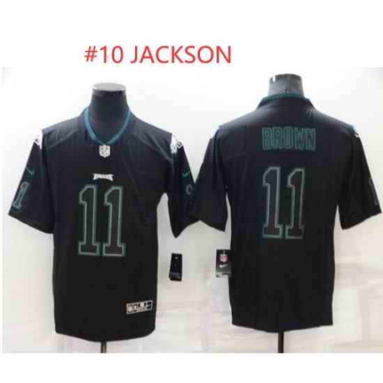 Men Philadelphia Eagles #10 Desean Jackson Lights Out Black Color Rush Limited Stitched Jersey->washington commanders->NFL Jersey