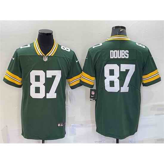 Men Green Bay Packers #87 Romeo Doubs Green Vapor Untouchable Limited Stitched Jersey->green bay packers->NFL Jersey