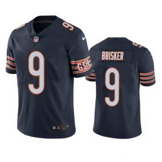 Men's Chicago Bears #9 Jaquan Brisker Navy Vapor untouchable Limited Stitched Jersey->chicago bears->NFL Jersey