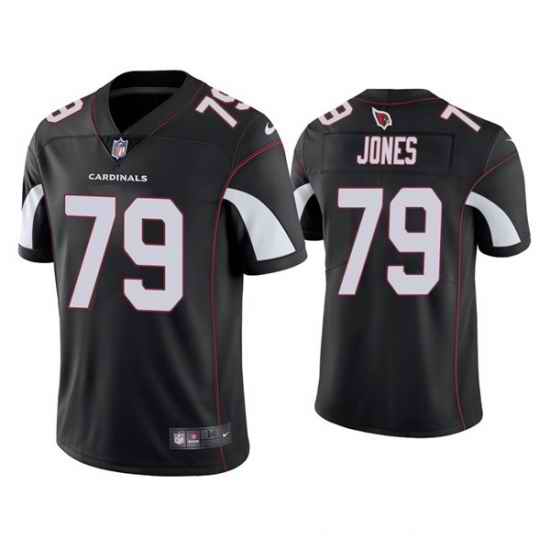 Men Arizona Cardinals #79 Josh Jones Black Vapor Untouchable Limited Stitched Jersey->arizona cardinals->NFL Jersey