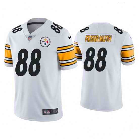 Youth Pittsburgh Steelers Pat Freiermuth #88 White Vapor Limited Stitched Football Jersey->youth nfl jersey->Youth Jersey
