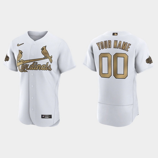 Men Women Youth Custom St.Louis Cardinals 2022 Mlb All Star Game Authentic White Jersey->customized mlb jersey->Custom Jersey