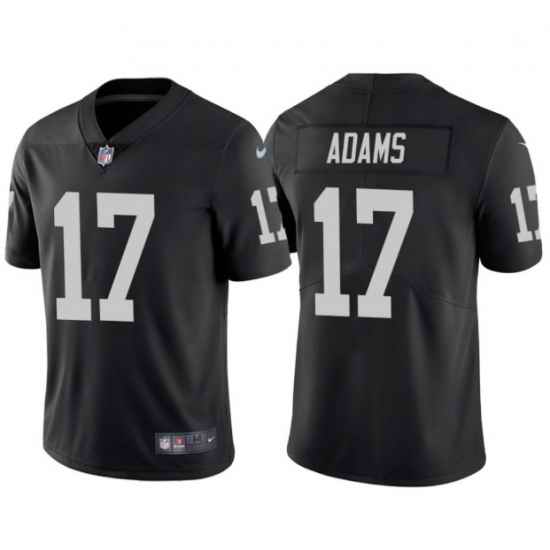 Youth Las Vegas Raiders #17 Davante Adams Black Vapor Limited Stitched Jersey->women nfl jersey->Women Jersey