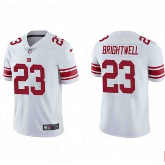 Men's New York Giants #23 Gary Brightwell White Vapor Untouchable Limited Stitched Jersey->new york giants->NFL Jersey