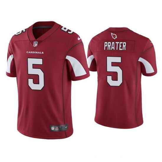 Men Arizona Cardinals #5 Matt Prater Red Vapor Untouchable Limited Stitched Jersey->san francisco 49ers->NFL Jersey
