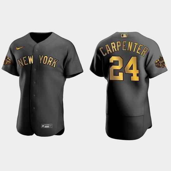 Men New York Yankees Matt Carpenter 2022 Mlb All Star Game Black Men Jersey->2022 all star->MLB Jersey