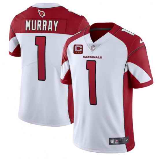 Men Arizona Cardinals #1 Kyler Murray White 3-Star C Patch Vapor Untouchable Limited Stitched NFL Jersey->buffalo bills->NFL Jersey