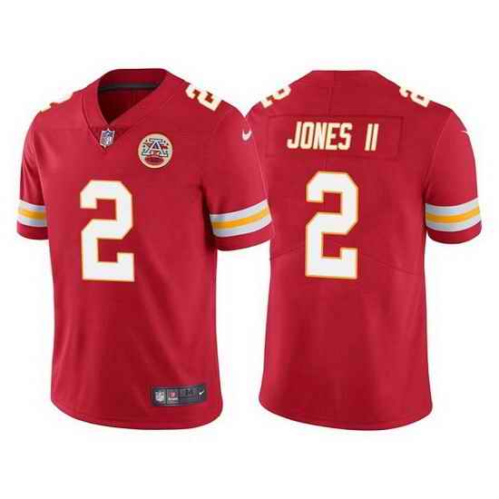 Men Kansas City Chiefs #2 Ronald Jones II Red Vapor Untouchable Limited Stitched Football jersey->jacksonville jaguars->NFL Jersey