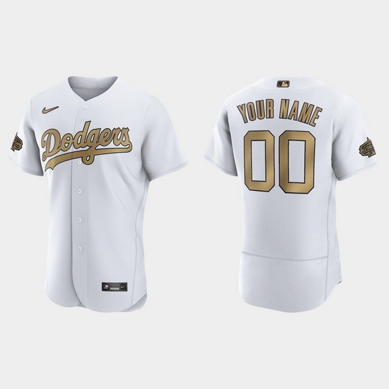 Men Women Youth Custom Los Angeles Dodgers 2022 Mlb All Star Game Authentic White Jersey->customized mlb jersey->Custom Jersey