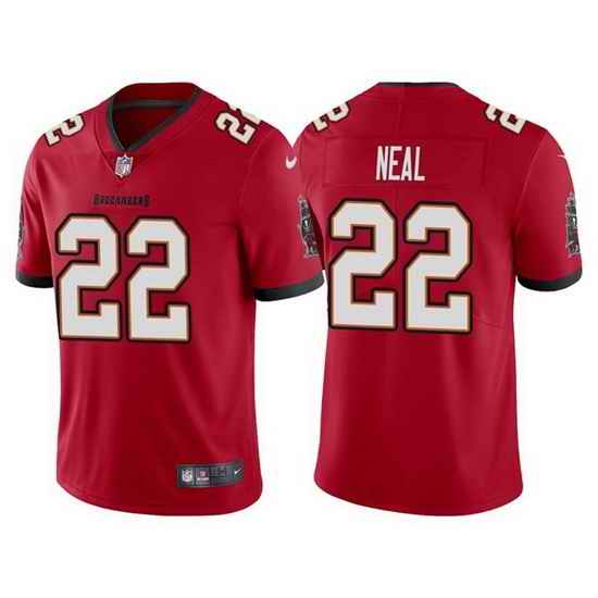 Men Tampa Bay Buccaneers #22 Keanu Neal Red Vapor Untouchable Limited Stitched jersey->tampa bay buccaneers->NFL Jersey