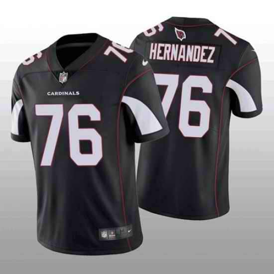 Men's Arizona Cardinals #76 Will Hernandez Black Vapor Untouchable Stitched Football Jersey->arizona cardinals->NFL Jersey