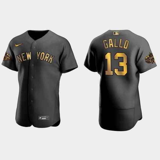 Men New York Yankees Joey Gallo 2022 Mlb All Star Game Black Men Jersey->2022 all star->MLB Jersey