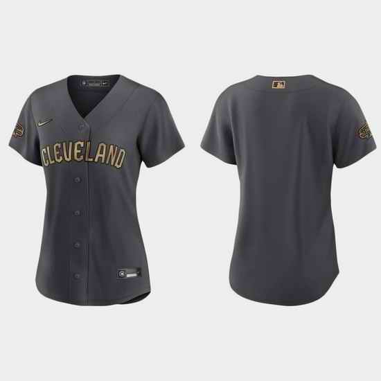 Women Guardians 2022 Mlb All Star Game Replica Charcoal Jersey->2022 all star->MLB Jersey