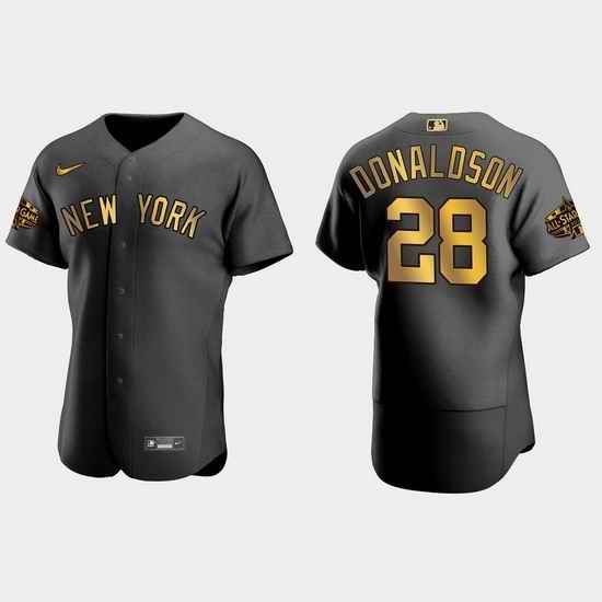 Men New York Yankees Josh Donaldson 2022 Mlb All Star Game Black Men Jersey->2022 all star->MLB Jersey