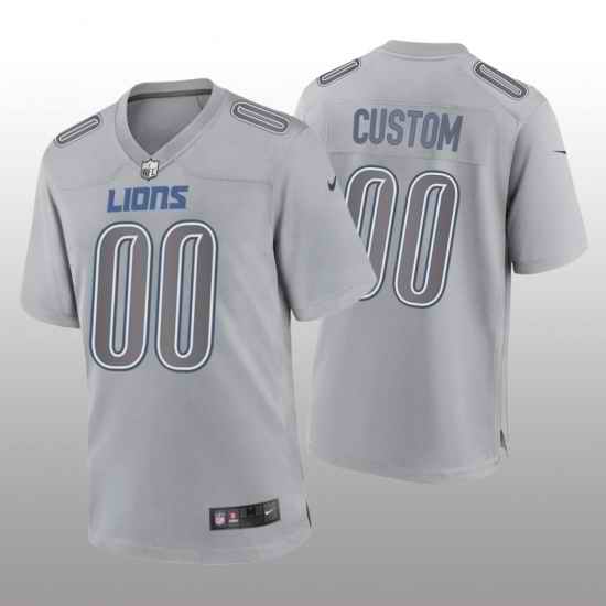 Men Women Youth Detroi Lions Atmosphere Stitched Customized Jersey->customized nfl jersey->Custom Jersey