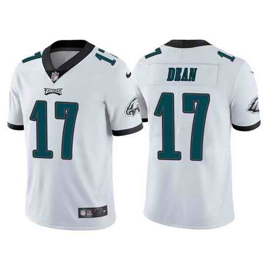 Men Philadelphia Eagles #17 Nakobe Dean White Vapor Untouchable Limited Stitched jersey->seattle seahawks->NFL Jersey