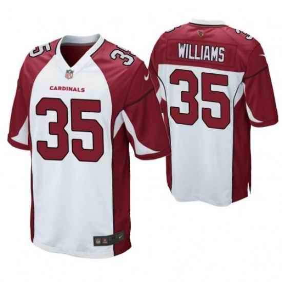 Men Nike Arizona Cardinals #35 Aeneas Williams White Vapor Untouchable Limited Player Jersey->denver broncos->NFL Jersey