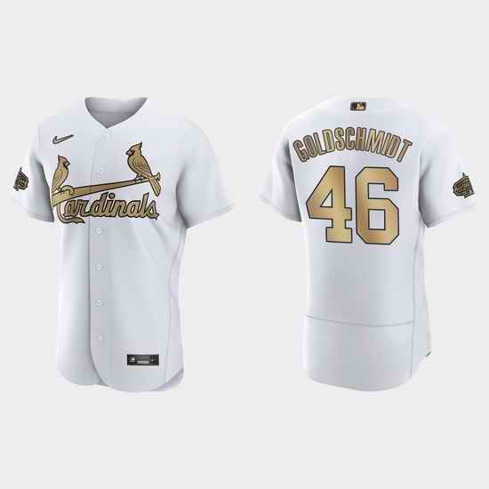 Men Paul Goldschmidt St.Louis Cardinals 2022 Mlb All Star Game Authentic White Jersey->2022 all star->MLB Jersey