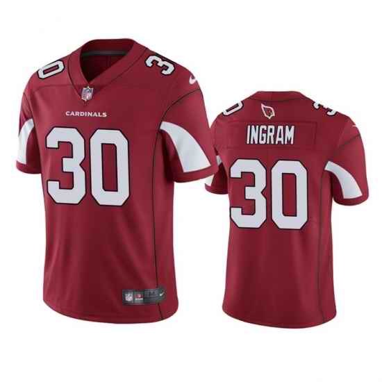 Men's Arizona Cardinals #30 Keaontay Ingram Red Vapor Untouchable Stitched Football Jersey->atlanta falcons->NFL Jersey