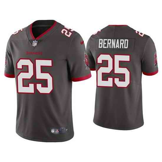 Youth Tampa Bay Buccaneers #25 Giovani Bernard Grey Vapor Untouchable Limited Stitched Jersey->youth nfl jersey->Youth Jersey