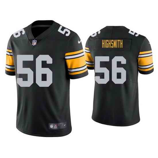 Youth Pittsburgh Steelers #56 Alex Highsmith Black Vapor Untouchable Limited Stitched Jersey->youth nfl jersey->Youth Jersey