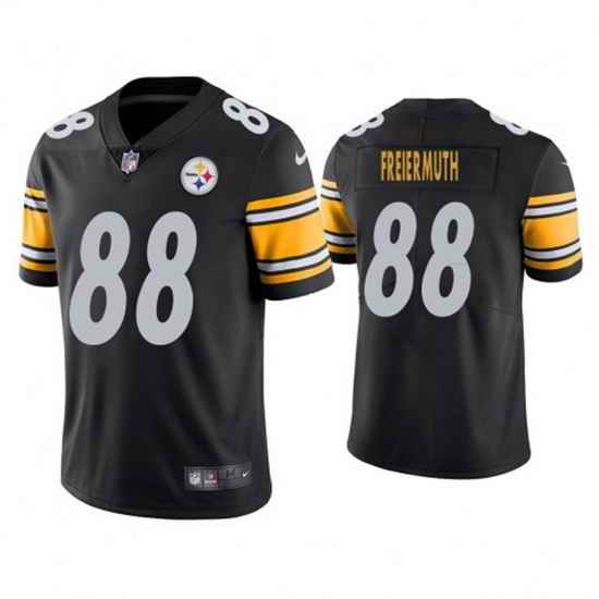 Youth Pittsburgh Steelers #88 Pat Freiermuth Black Vapor Untouchable Limited Stitched Jersey->youth nfl jersey->Youth Jersey
