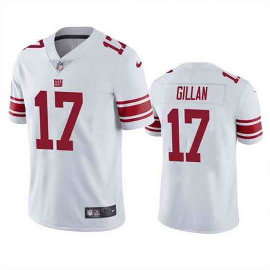 Men's New York Giants #17 Jamie Gillan White Vapor Untouchable Limited Stitched Jersey->new england patriots->NFL Jersey