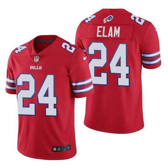 Men Buffalo Bills #24 Kaiir Elam Red Vapor Untouchable Limited Stitched jersey->carolina panthers->NFL Jersey