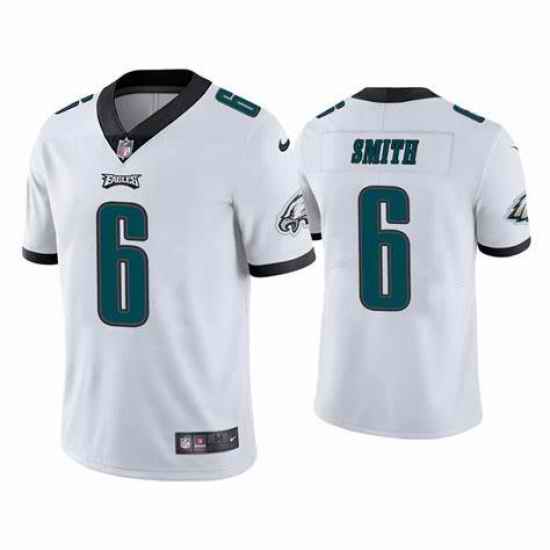 Men Philadelphia Eagles #6 DeVonta Smith White Vapor Untouchable Limited Stitched Jersey->dallas cowboys->NFL Jersey