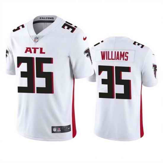 Men's Atlanta Falcons #35 Avery Williams White Vapor Untouchable Stitched Football Jersey->buffalo bills->NFL Jersey