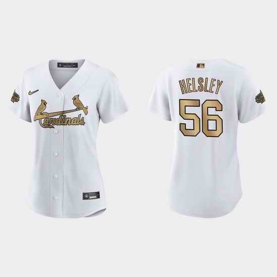 Women St.Louis Cardinals Ryan Helsley 2022 Mlb All Star Game Replica White Jersey->2022 all star->MLB Jersey