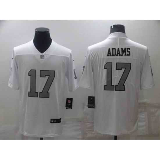 Men's Las Vegas Raiders #17 Davante Adams White Color Rush Limited Stitched Jersey->las vegas raiders->NFL Jersey