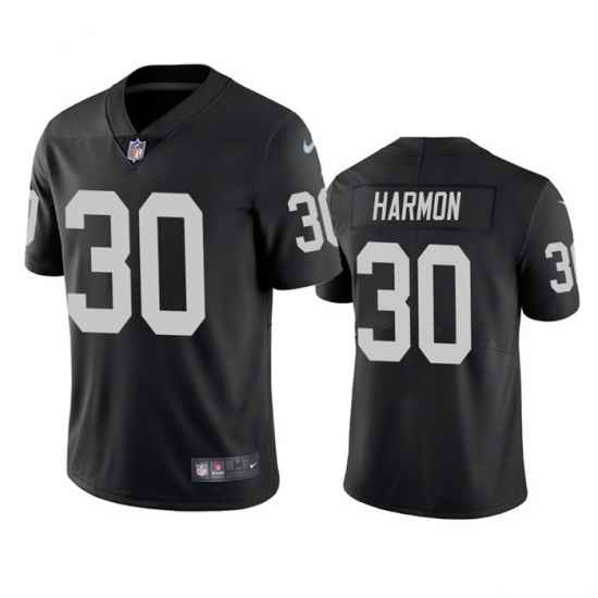 Men's Las Vegas Raiders #30 Duron Harmon Black Vapor Untouchable Limited Stitched Jersey->kansas city chiefs->NFL Jersey