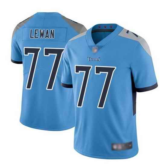 Youth Tennessee Titans #77 Taylor Lewan Light Blue Vapor Untouchable Limited Stitched Jersey->youth nfl jersey->Youth Jersey
