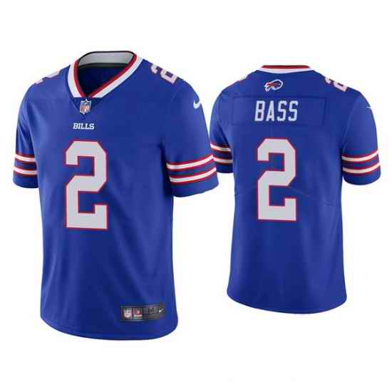 Men's Buffalo Bills #2 Tyler Bass Blue Vapor Untouchable Limited Stitched Jersey->youth nfl jersey->Youth Jersey
