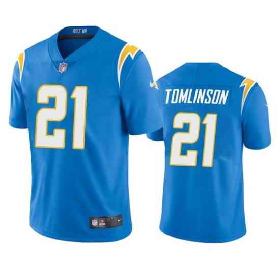Youth Los Angeles Chargers LaDainian Tomlinson Powder Blue 2020 Vapor Limited Jersey->youth nfl jersey->Youth Jersey