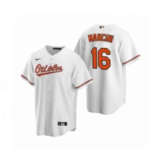 Youth Baltimore Orioles #16 Trey Mancini Nike White 2020 Replica Home Jersey->youth mlb jersey->Youth Jersey