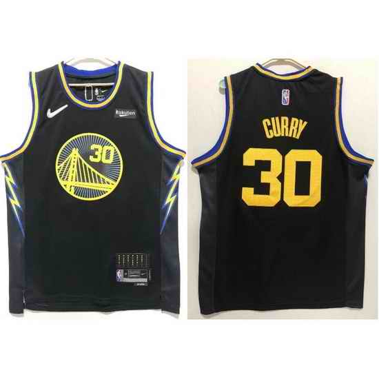 Men Nike Golden State Warriors Stephen Curry 75th Anniversary NBA Stitched Jersey->golden state warriors->NBA Jersey