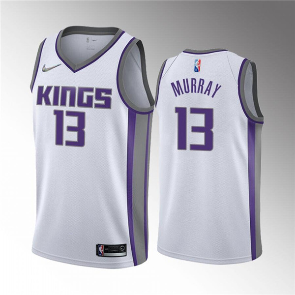 Men's Sacramento Kings #13 Keegan Murray 2022 Draft White Basketball Stitched Jersey->sacramento kings->NBA Jersey