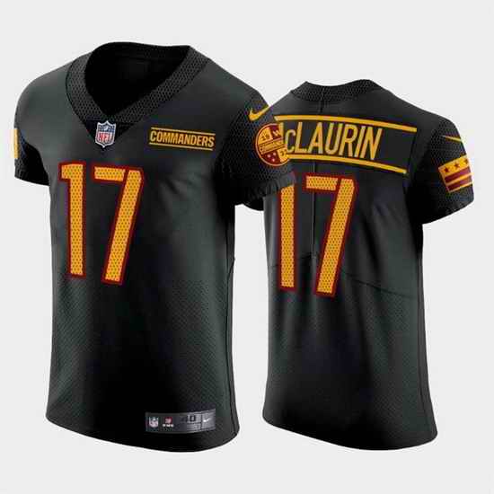 Men Washington Commanders #17 Terry McLaurin Black Elite Stitched jersey->washington commanders->NFL Jersey