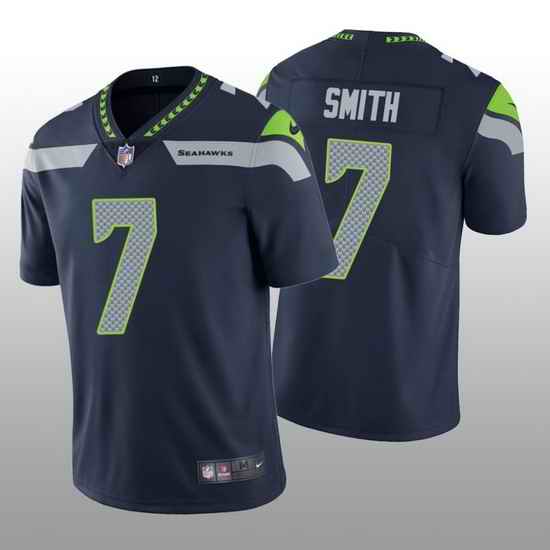 Men Seattle Seahawks Geno Smith #7 Green Vapor Limited Football Jersey->san francisco 49ers->NFL Jersey