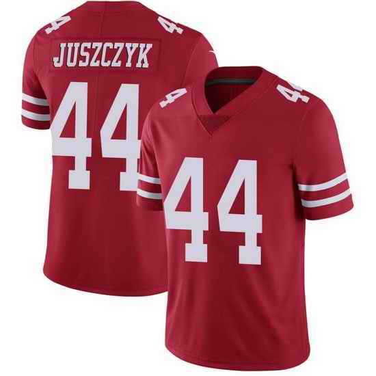 Youth Nike 49ers #44 Kyle Juszczyk Red Stitched NFL Vapor Untouchable Limited Jersey->youth nfl jersey->Youth Jersey