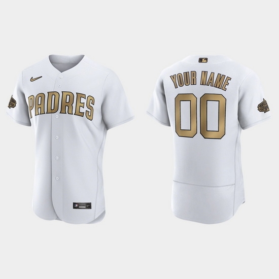 Men Women Youth Custom San Diego Padres 2022 Mlb All Star Game Authentic White Jersey->customized mlb jersey->Custom Jersey