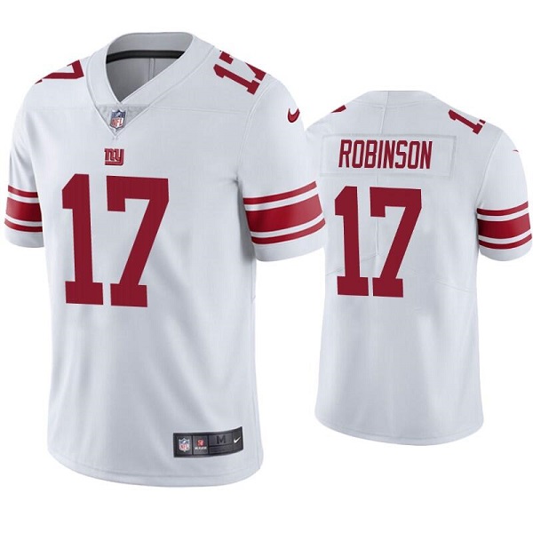 Men's New York Giants #17 Wan'Dale Robinson White Vapor Limited Stitched Jersey->new york giants->NFL Jersey