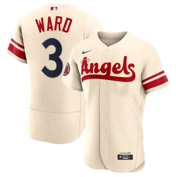 Men's Los Angeles Angels #3 Taylor Ward 2022 Cream City Connect Flex Base Stitched Jersey->los angeles angels->MLB Jersey