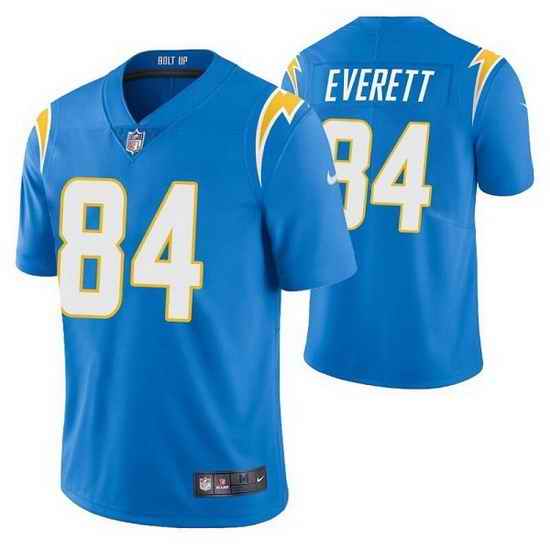 Men Los Angeles Chargers #84 Gerald Everett Blue Vapor Untouchable Limited Stitched jersey->los angeles chargers->NFL Jersey