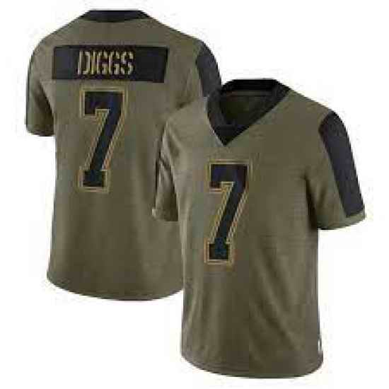 Men Dallas Cowboys Trevon Diggs #7 Limited 2021 Salute To Service Jersey->dallas cowboys->NFL Jersey