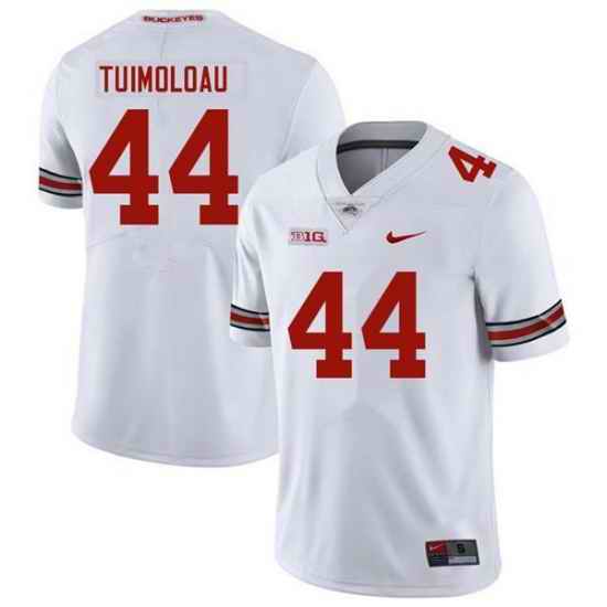 Men's #44 J.T. Tuimoloau Ohio State Buckeyes College Football Jerseys->ohio state buckeyes->NCAA Jersey