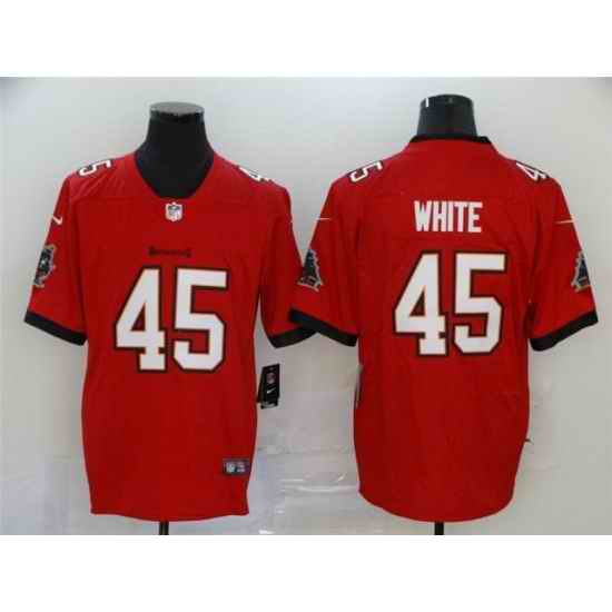 Youth Nike Tampa Bay Buccaneers #45 Devin White Red Vapor Limited Football Jersey->youth nfl jersey->Youth Jersey
